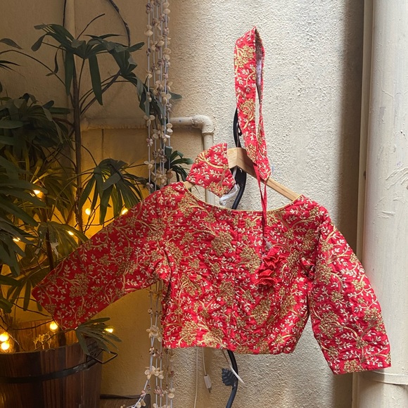 Set of  Blouse+Mask+Belt. Size - L - Picture 5 of 14